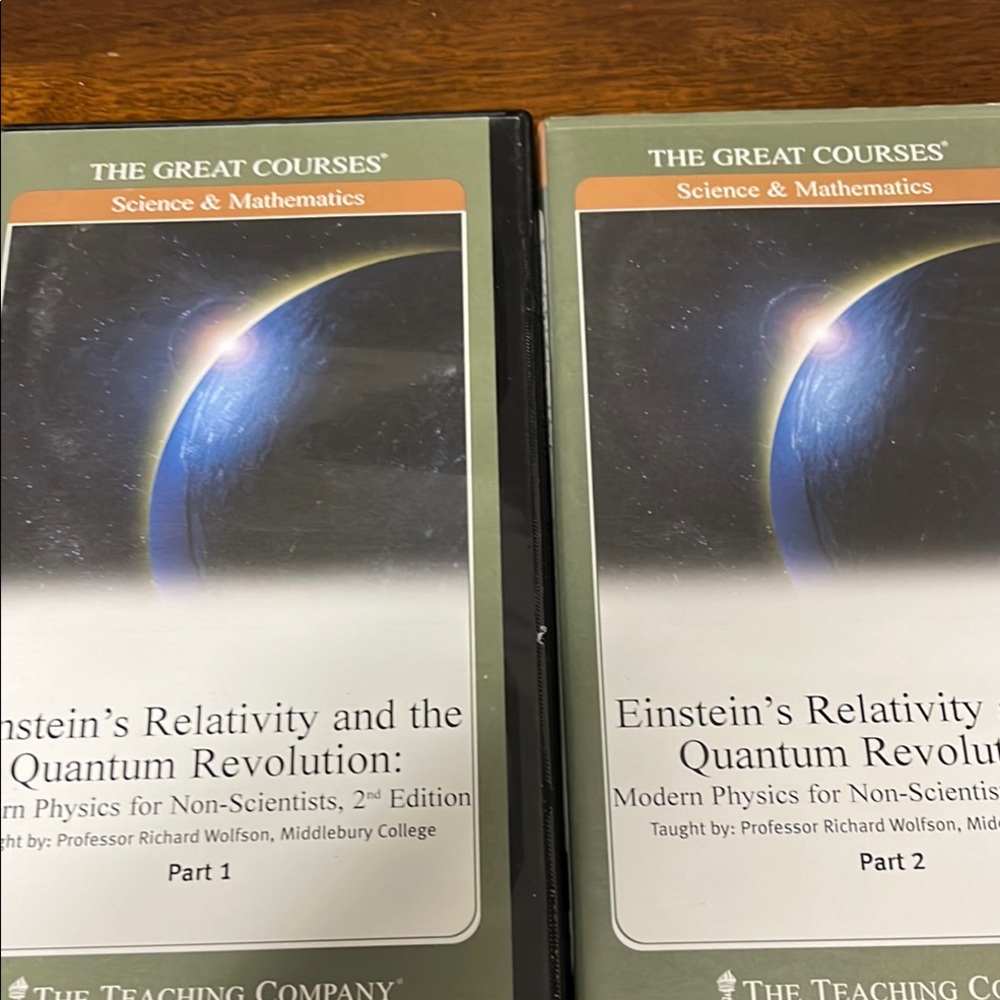 Einstein's Relativity and the Quantum Revolution DVD Set